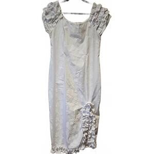 Hilo Hattie Hawaiian Original Destination Wedding Dress L/XL See measurements